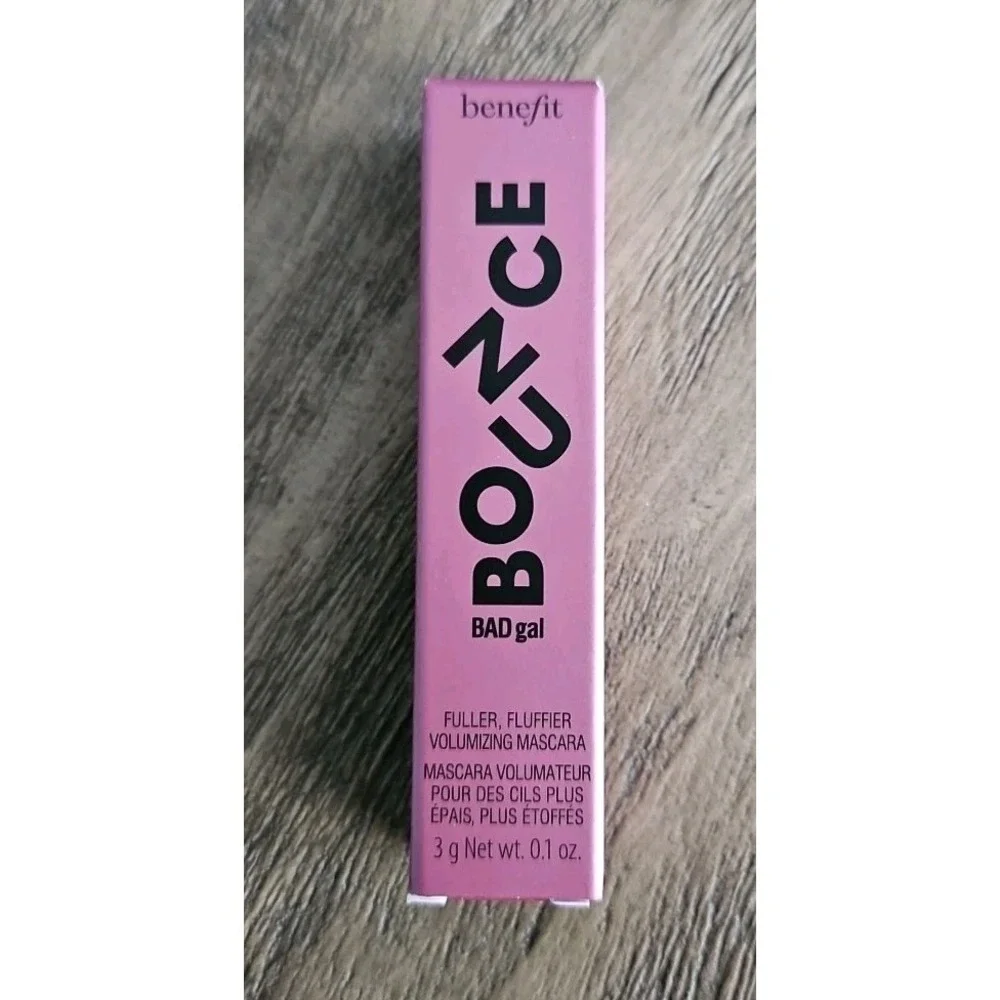2X Benefit Bad Gal Bounce Mascara In Plump'd Up Black 3g Travel Size